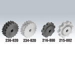 Standard Sprockets in Steel/Cast Iron/Plastic/2